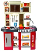 Zabawki AGD - Duża Kuchnia Ze Zlewem I Wodą Szafki I Akcesoria - miniaturka - grafika 1