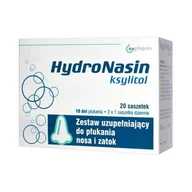Przeziębienie i grypa - Axpharm sp. z o.o. Hydronasin ksylitol do płukania nosa saszetki - miniaturka - grafika 1