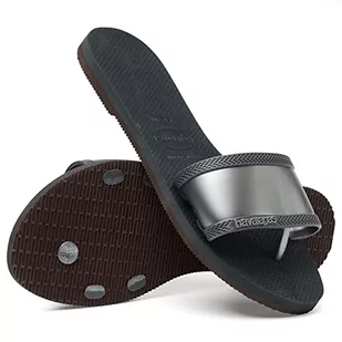 Havaianas You Angra, Japonki damskie, Czarny Nowy Grafitowy, 41/42 EU - Klapki i japonki damskie - miniaturka - grafika 1