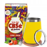 Yerba Mate - Zestaw Yerba Mate CBSe Energia Guarana - Kubek Termiczny + Bombilla - miniaturka - grafika 1