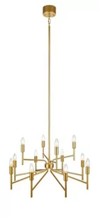 Markslojd lampa wisząca Regent 12L 12xE14 złota 108106 - Lampy sufitowe - miniaturka - grafika 1
