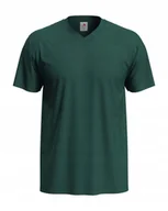 Koszulki męskie - Koszulka męska T-shirt ST2300 Stedman Classic V Men Bottle Green L - miniaturka - grafika 1