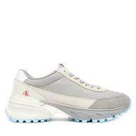 Sneakersy damskie - Sneakersy Calvin Klein Jeans Hike Runner Mg Nylon Mix YW0YW01852 Szary - miniaturka - grafika 1