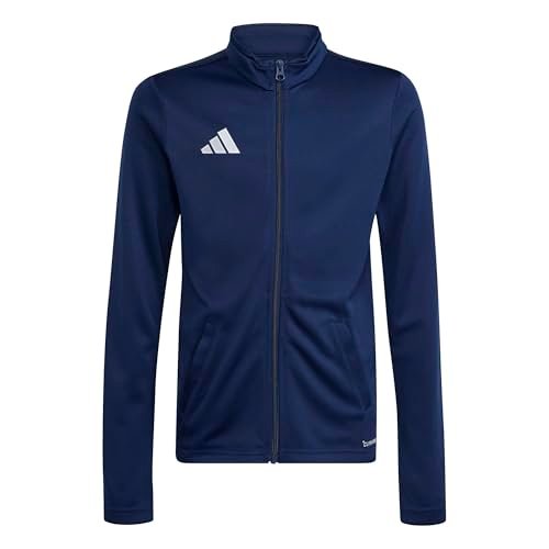 adidas uniseks-kind Entrada26 Track Jacket Kids, team navy blue 2/white, 3-4 Years