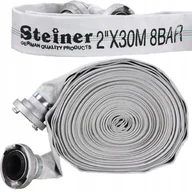 Węże ogrodowe i zraszacze - Wąż Strażacki Parciany 2" Cale 30M + Złącza - miniaturka - grafika 1