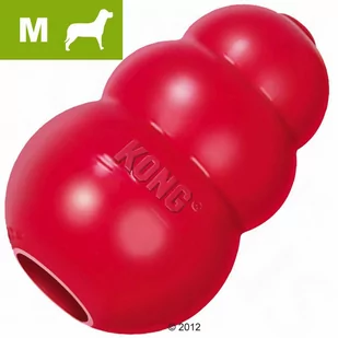 KONG Classic koloru czerwonego, M - ok. 8,5 cm - Zabawki dla psów - miniaturka - grafika 1