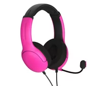 Słuchawki - PDP Airlite Nebula Pink do PlayStation - różowy - miniaturka - grafika 1
