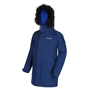 Regatta uniseks dzieci 'Perry' wodoodporna izolowana z kapturem parka wodoodporna izolowana kurtka Prussian 2XL (14 Years) - Kurtki i płaszcze dla chłopców - miniaturka - grafika 1