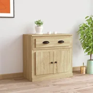 Szafki do salonu - vidaXL Szafka, dąb sonoma, 70x35,5x67,5 cm, materiał drewnopochodny - miniaturka - grafika 1