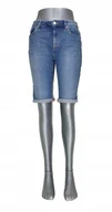 Spodenki damskie - Tommy Hilfiger Venice spodenki damskie jeansowe WW0WW24497 oryginalne - W26 - miniaturka - grafika 1