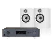 Zestawy stereo - NAD C 379 (czarny) + 606 S3 (biały) - miniaturka - grafika 1