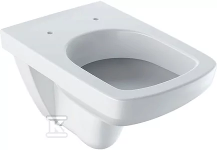Miska wisząca WC Selnova Square lejowa, B35 cm, H34 cm, T53cm