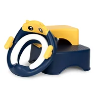 Nocniki - Nakładka na toaletę ze schodkami podestem dla dzieci - miniaturka - grafika 1