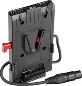 Akcesoria fotograficzne - V-lock Power adapter plate; USB Output 5.1V / 2.1A; 3 x D-Tap Output 14.8V / 5A; 50cm Breakway Cable 4-pin XLR - miniaturka - grafika 1