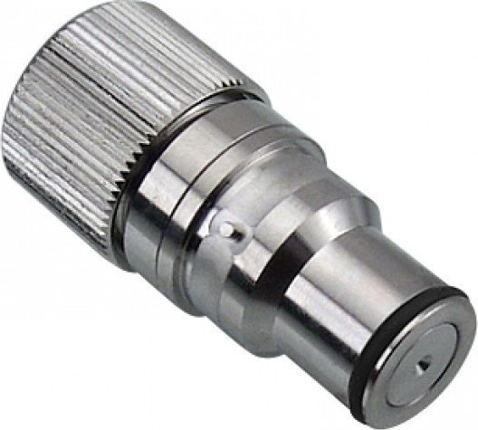 Koolance Koolance HF Schnellverschluss gerade männlich auf 16/13mm - no-spill, silber