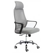 Fotele i krzesła biurowe - Szary fotel obrotowy wentylowany - Fisan - miniaturka - grafika 1