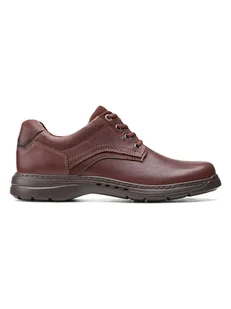 Clarks Skórzane trzewiki "Brawley Pace" w kolorze brązowym - Półbuty męskie - miniaturka - grafika 1