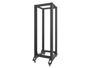 LANBERG Stojak Open Rack 32U 600x800mm czarny (OR01-6832-B) - Pozostałe akcesoria sieciowe - miniaturka - grafika 6