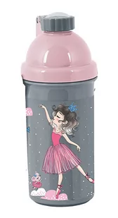 Bidon Butelka Na Wode Dla Dziewczynki Baletnica 550Ml - Bidony dla dzieci - miniaturka - grafika 1