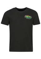Koszulki męskie - Superdry Koszulka męska z nadrukiem, Washed Black, M - miniaturka - grafika 1