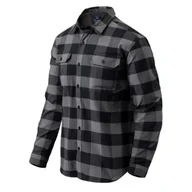 Odzież taktyczna i umundurowanie - Koszula z długim rękawem Helikon-Tex GreyMan Shirt - Nylon Sorona® Blend - True Grey Checkered XXL - miniaturka - grafika 1