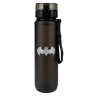 Shakery i bidony sportowe - Butelka plastikowa SOXO Batman 1000 ml Czarny - miniaturka - grafika 1