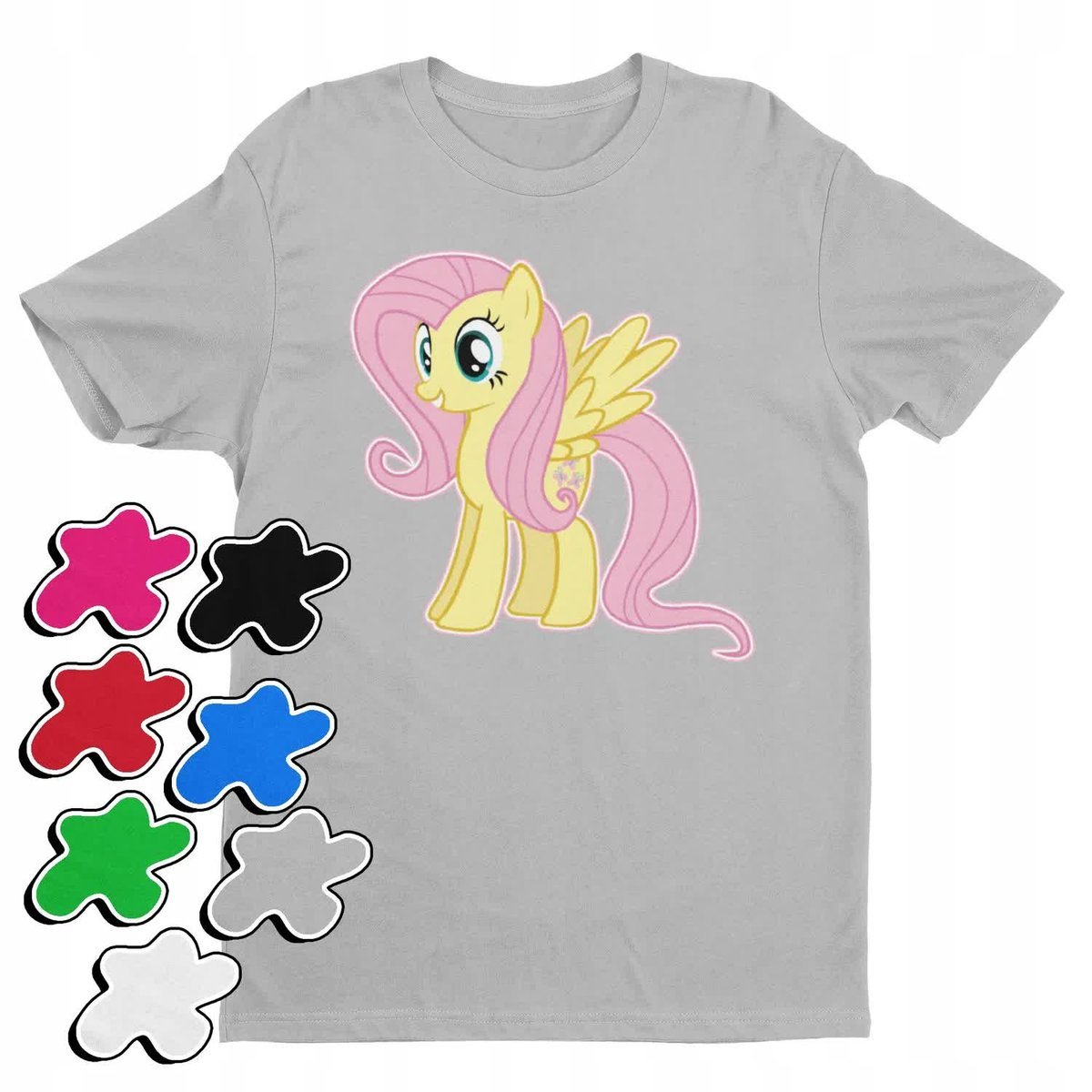 Koszulka Dziecięca Z Nadrukiem My Little Pony Fluttershy Różne -M 134-140