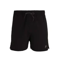 Spodenki męskie - Męskie Spodenki FILA RUMILLY RUNNING FAM0287-80010 – Czarny - miniaturka - grafika 1