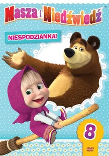 Masza i Niedźwiedź część 8 Niespodzianka DVD Wysyłka 08.11 - Filmy dla dzieci DVD - miniaturka - grafika 1