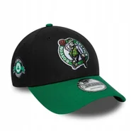 Czapki i chusty sportowe męskie - Czapka z daszkiem New Era Boston Celtics czarny r.uniwersalny - miniaturka - grafika 1
