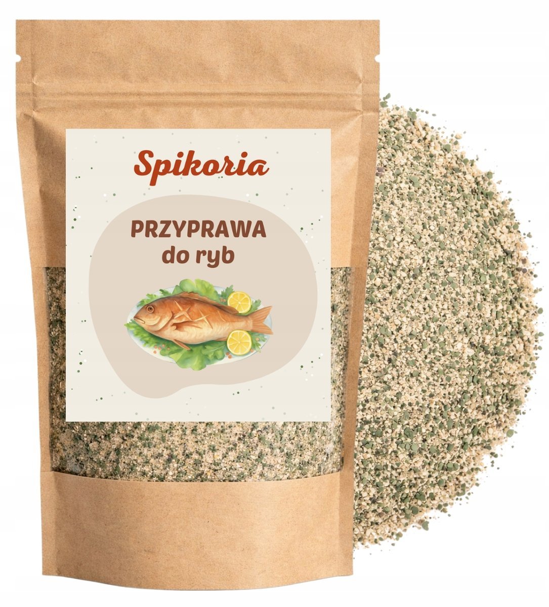 Przyprawa DO RYB 200g aromatyczna mieszanka ziół do ryby Spikoria