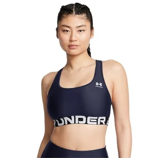 Under Armour Damski biustonosz sportowy HeatGear Medium Impact - Biustonosze - miniaturka - grafika 1