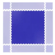Maty do ćwiczeń - Insportline Mata pod sprzęt Puzzle Simple niebieska 23063-3 - miniaturka - grafika 1