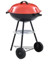 Grille - EDINOS Okrągły grill na kółkach z pokrywą B0-Z04 - miniaturka - grafika 1