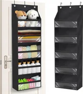 Meble modułowe i akcesoria - ORGANIZER WISZĄCY NA DRZWI DO SZAFY ZABAWKI ŁAZIENKI KIESZENIE KOSZ 5 PÓŁEK - miniaturka - grafika 1