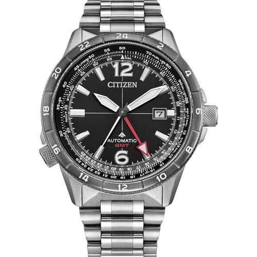 Citizen Zegarek automatyczny NB6046-59E Srebrny, bransoletka