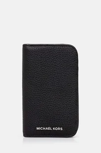 Michael Kors portfel skórzany męski kolor czarny 39F4LHDD0O - Portfele - miniaturka - grafika 1