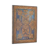Kalendarze - Paperblanks Kalendarz książkowy midi 25/26 18M Blue Luxe - miniaturka - grafika 1