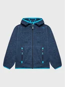 Odzież trekkingowa dziecięca - CMP Bluza 3H60844 Granatowy Regular Fit - miniaturka - grafika 1