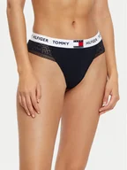 Majtki damskie - Tommy Hilfiger Stringi UW0UW05619 Granatowy - miniaturka - grafika 1