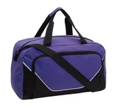 Torby sportowe - Torba sportowa, JORDAN, Czarny / Fioletowy - czarny / fioletowy - miniaturka - grafika 1