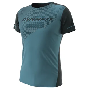 Męska koszulka Dynafit Alpine 2 S/S Tee M Rozmiar: XL / Kolor: niebieski/czarny - Koszulki sportowe męskie - miniaturka - grafika 1