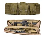 Akcesoria do bagażników dachowych - POKROWIEC FUTERAŁ NA BROŃ KARABIN 108 cm Zielony Molle - miniaturka - grafika 1