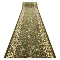 Dywany - CHODNIK BCF MORAD Klasyk klasyczny oliwka zielony 70 cm 70x400 cm - miniaturka - grafika 1