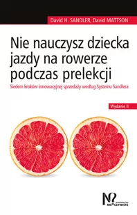 Gab Nie nauczysz dziecka jazdy na rowerze podczas prelekcji Sandler David H., Mattson David - Powieści - miniaturka - grafika 1