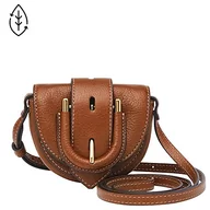 Torebki damskie - Fossil Womens Harwell torba na ramię, brązowa, 10,8 x 3,4 x 7 cm wys, brązowy, 10.8 cm L x 3.4 cm W x 7 cm H - miniaturka - grafika 1