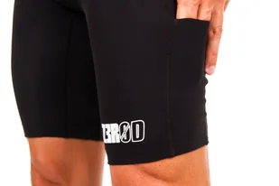 ZEROD Spodenki triathlonowe męskie RACER SHORTS black - Bielizna sportowa męska - miniaturka - grafika 6
