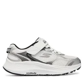 Buty dla chłopców - Sneakersy Skechers GOrun Consistent 2.0 405039L/SLW Biały - miniaturka - grafika 1