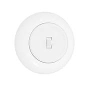 Wyłączniki światła i elektryczne - DPM Włącznik pojedynczy SCHODOWY LF0012W biały DPM - miniaturka - grafika 1