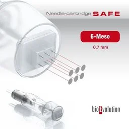 BIOEVOLUTION igła/kartridż 6-meso 0,7 SAFE METAL - Pozostałe akcesoria kosmetyczne - miniaturka - grafika 1